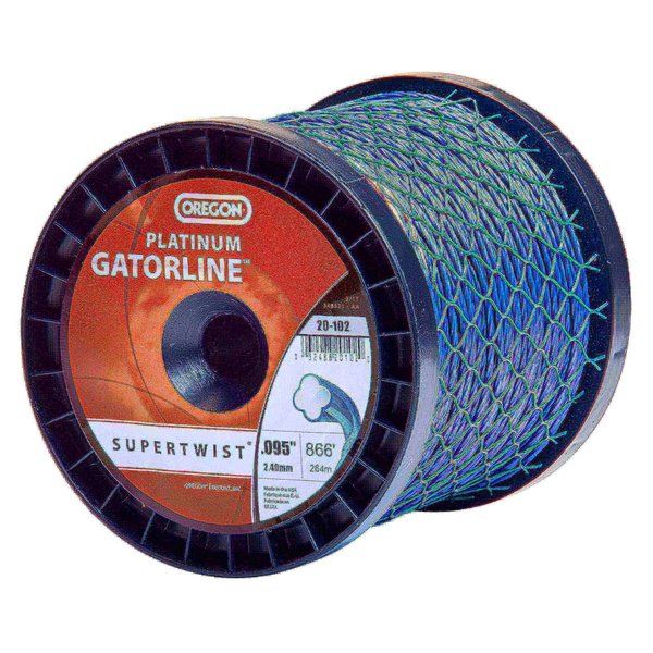 Oregon Platinum Gatorline SuperTwist Trimmer Line, .095" by 866', 3Lb Spool 20-102